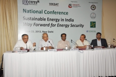 National Conference Sustainable Energy in India - Way Forward for Energy Security' at New Delhi, India on March 23, 2013