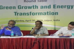 On the occasion of Roundtable on Green Growth and Energy Transformation at Jaipur on 30th April, 2016