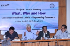 On the Launch Meeting of Project Consumer Broadband Labels: For Greater Transparency & Informed Consumers on 07 April 2017 in New Delhi
